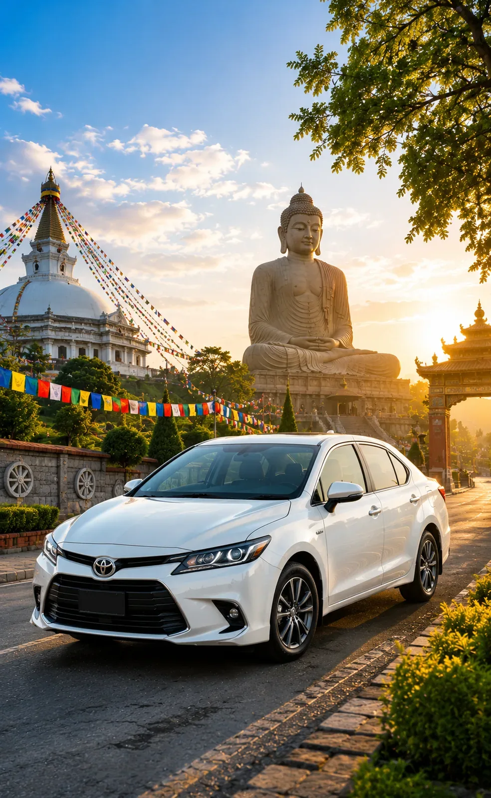 Cab Service for Bodhgaya Buddha Statue Buddhist Circuit - Vansh Travels Gaya