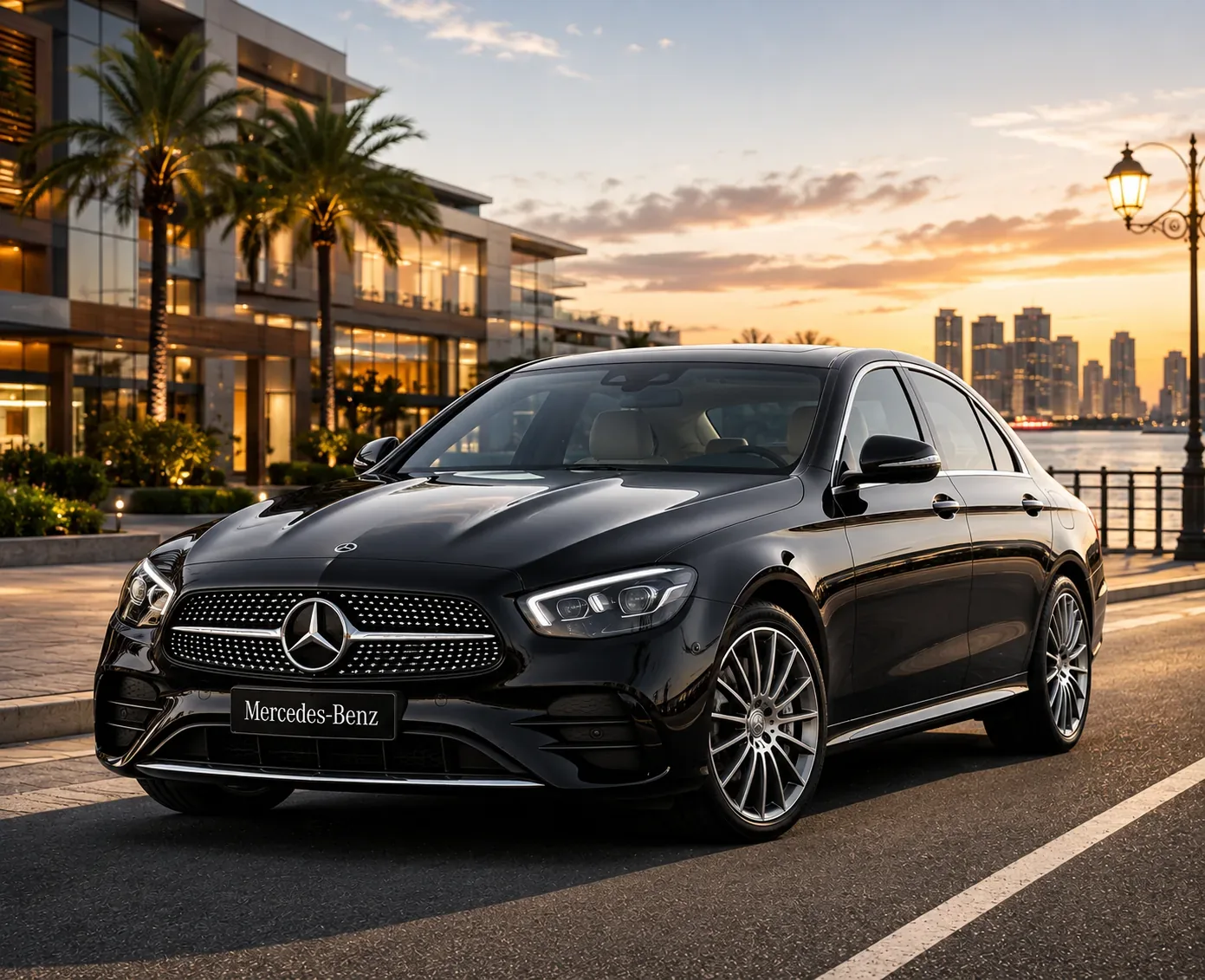 Mercedes Benz E Class Black Luxury Cab Rental Gaya - Vansh Travels